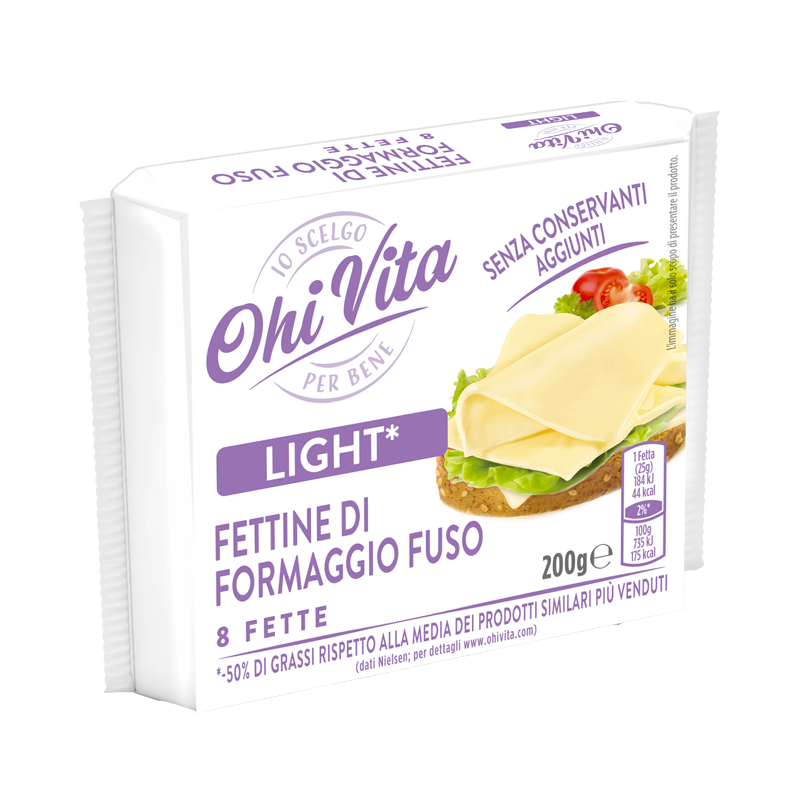 Fettine di Formaggio Fuso Light Box